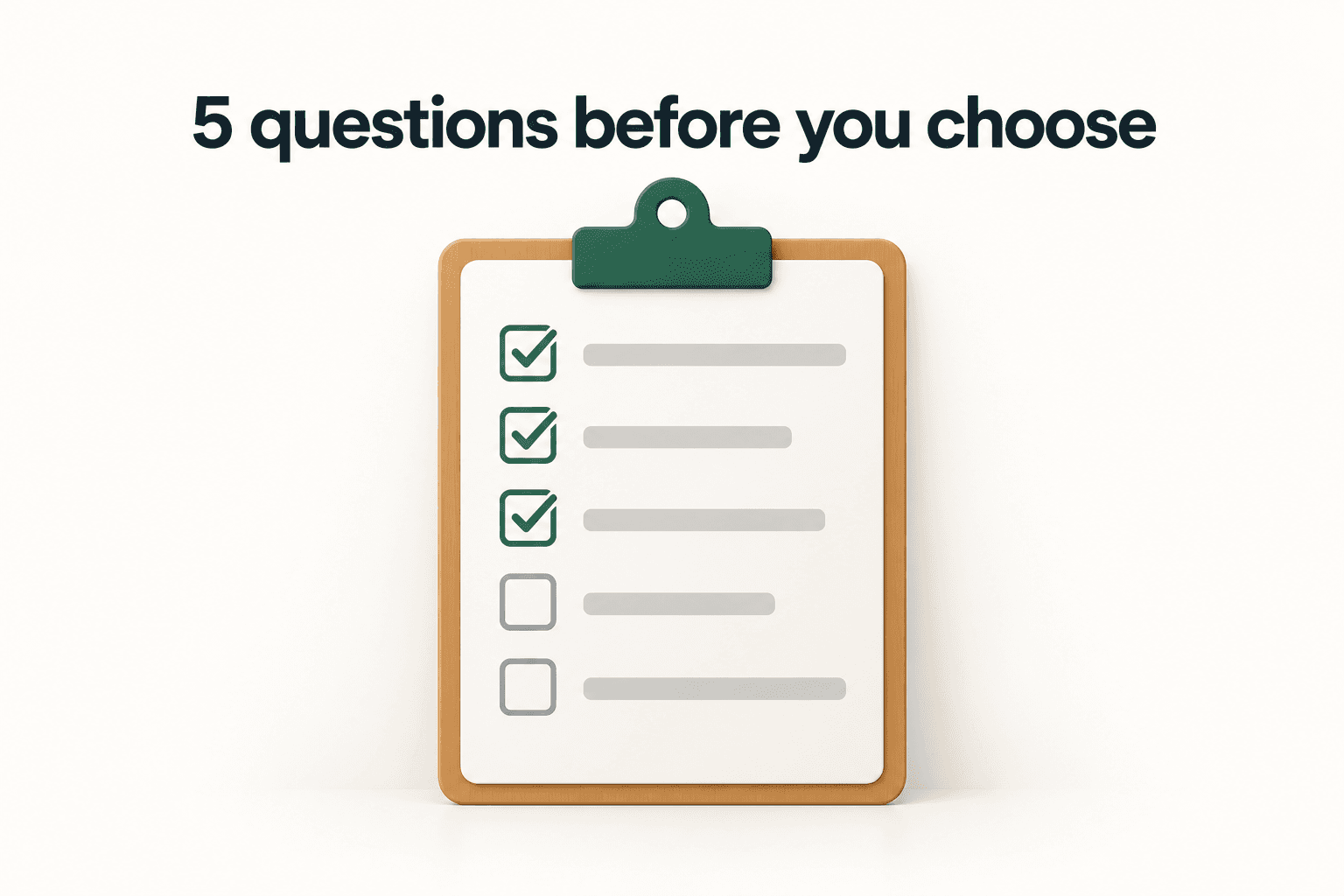 Five questions to decide whether a freelancer, agency or vibe coding is right for your MVP