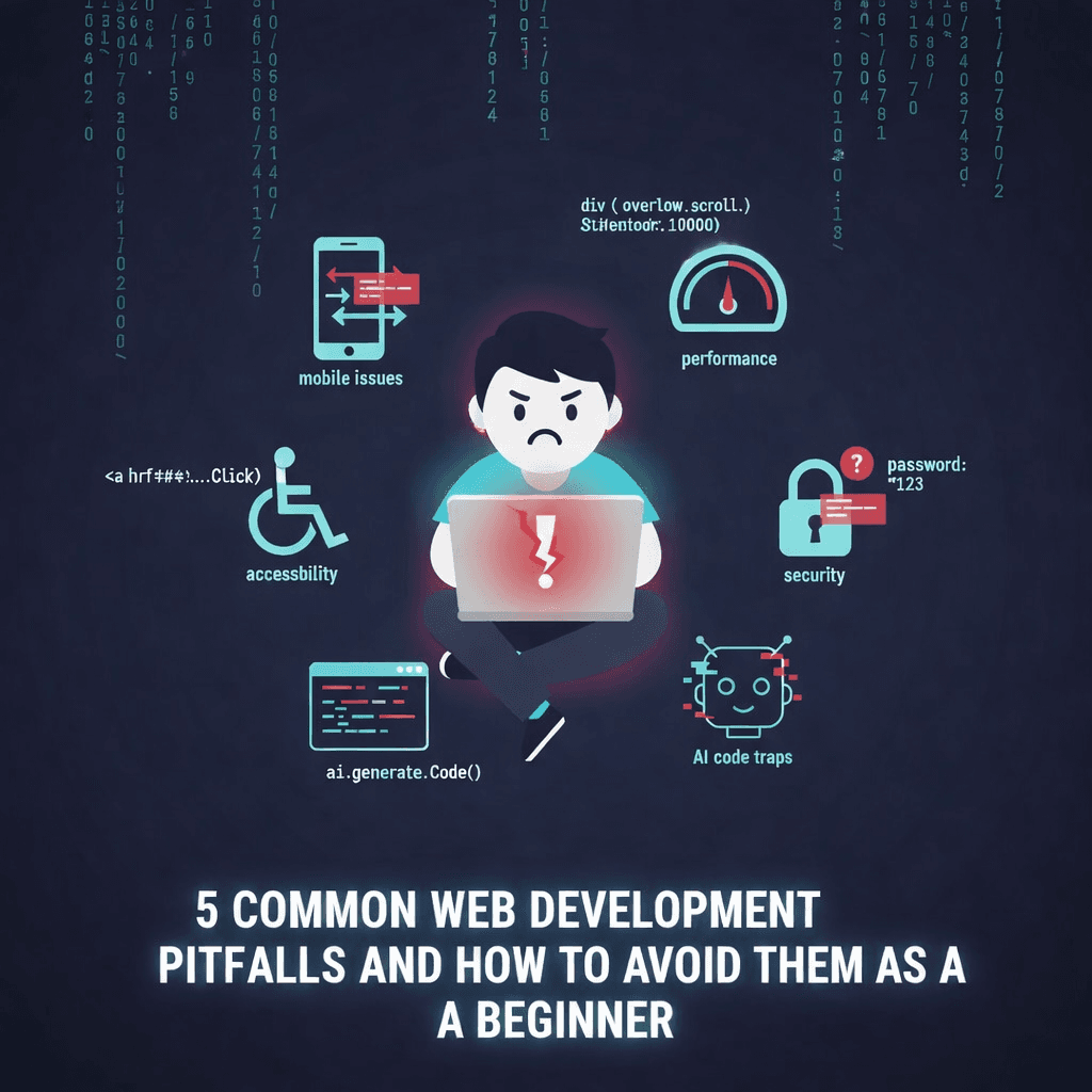 5 Common Web Development Pitfalls and How to Avoid Them as a Beginner