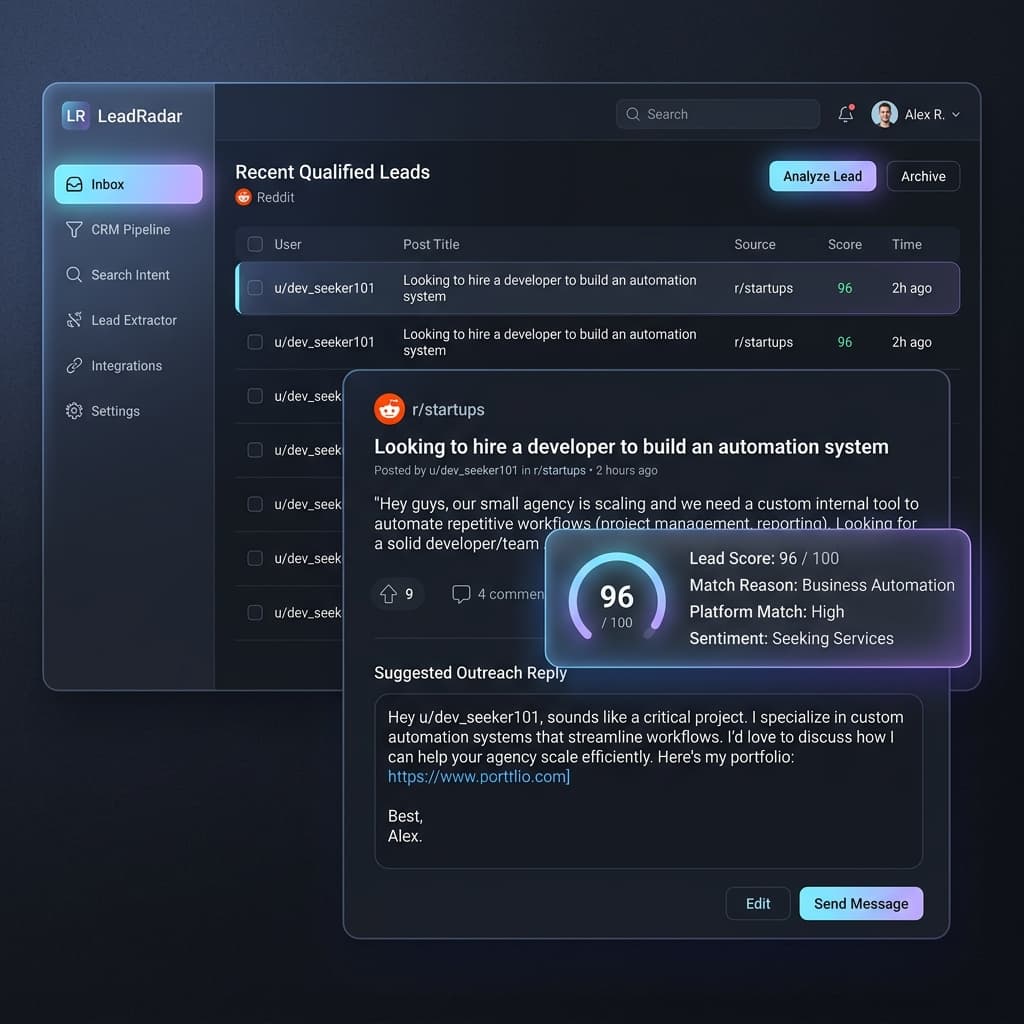 LeadRadar AI